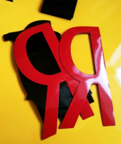Магнитные буквы Яндекс Такси